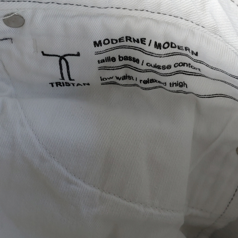Tristan Women's white Denim Jeans‎ size 28 - Picture 12 of 12